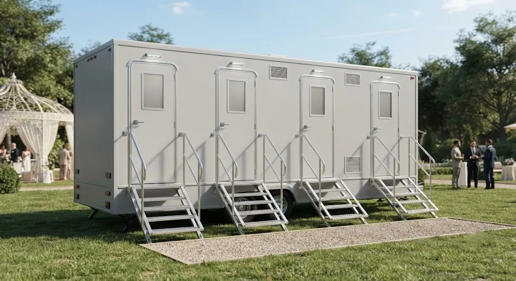 4 Stall Restroom Trailer in Sioux Falls, SD