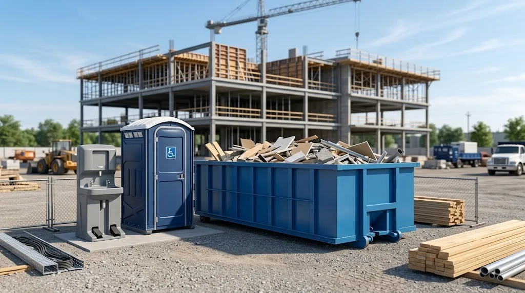 Construction Dumpster Rental in Sioux Falls, SD
