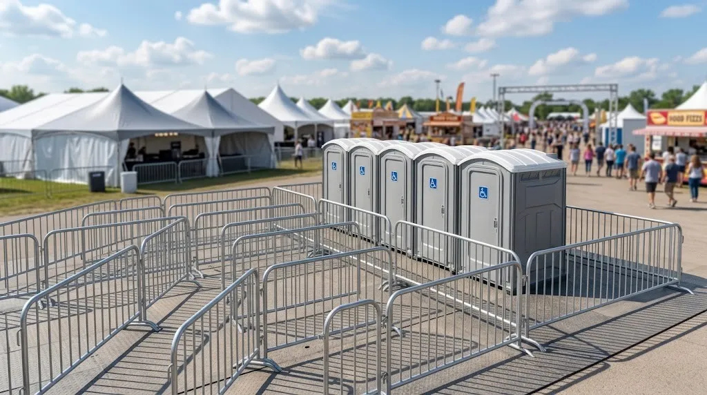 Crowd Control Barrier Rental in Sioux Falls, SD